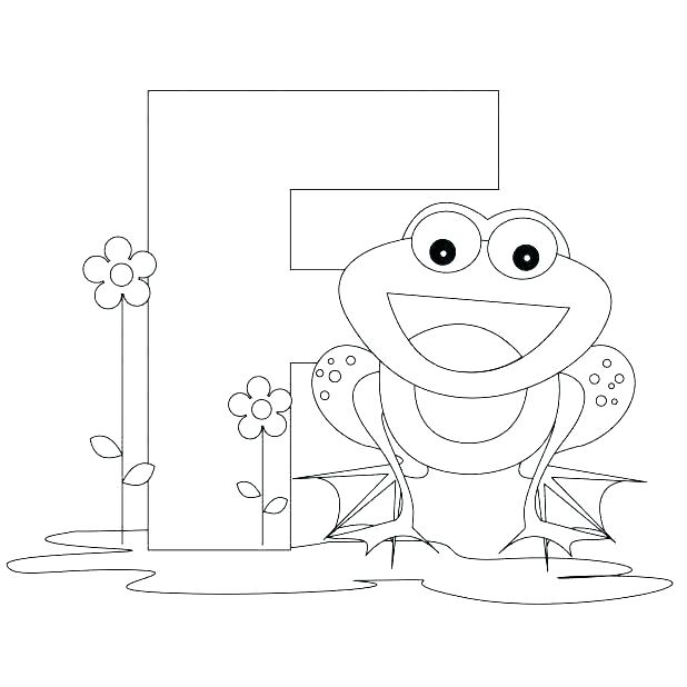 618x618 Coloring Pages Letters D