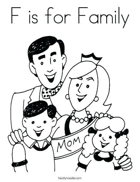 468x605 Coloring Pages Of Families Coloring Pages Of Families Family