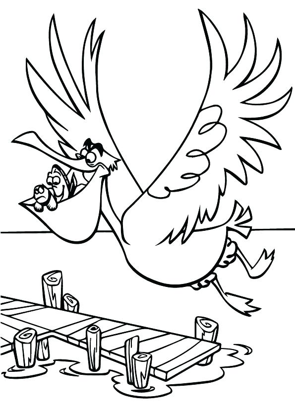 595x842 Finding Nemo Coloring Page