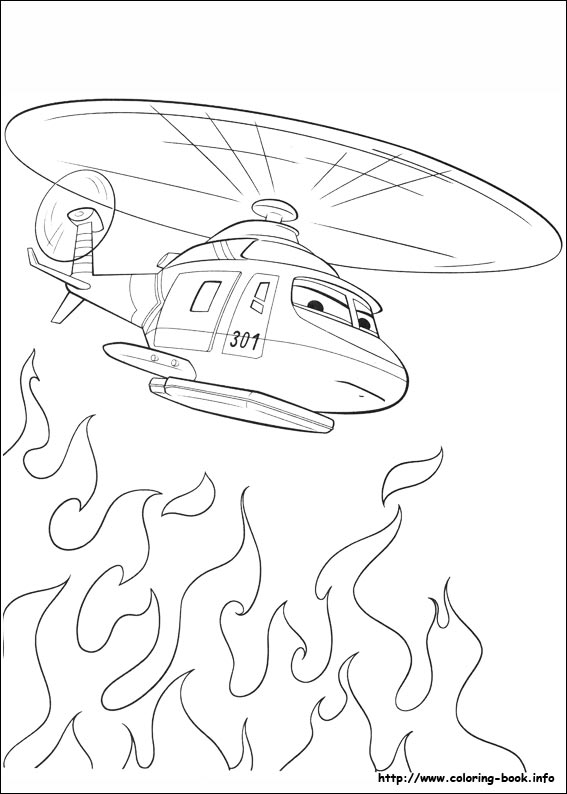 567x794 Planes Fire And Rescue Coloring Pages