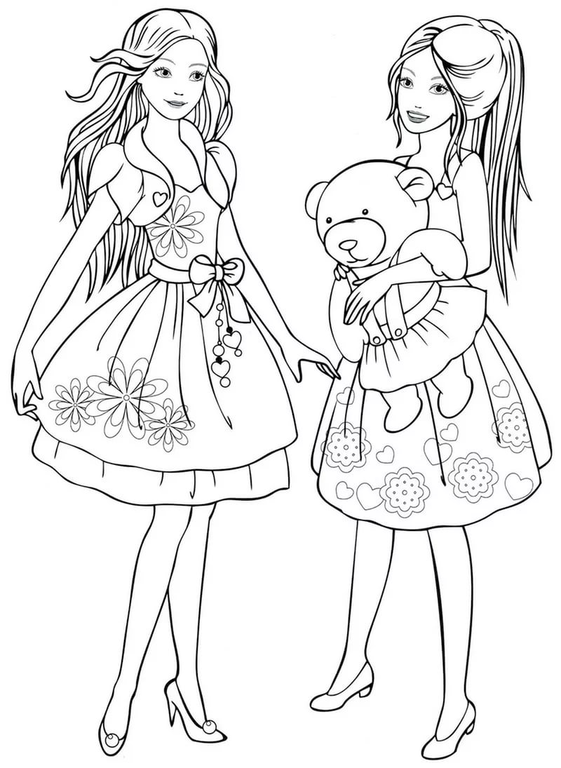 800x1095 Coloring Pages Year Old Girls To Download And Print