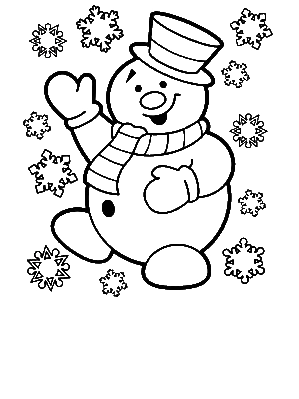 600x800 Christmas Coloring Pages For Year Olds