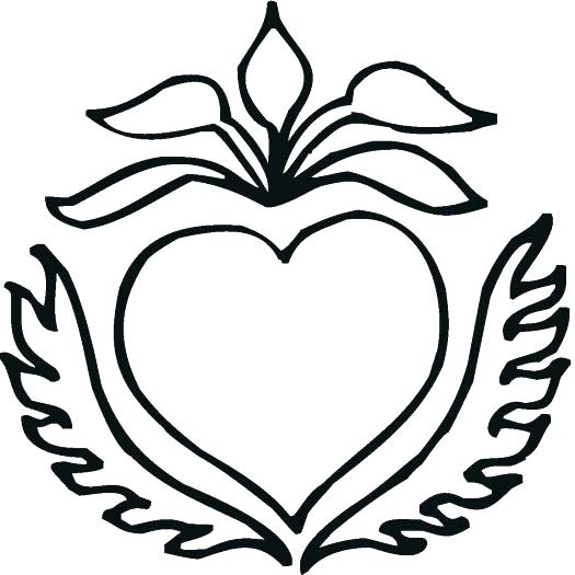 525x525 Free Coloring Pages Flowers Together With Best Coloring Sheets