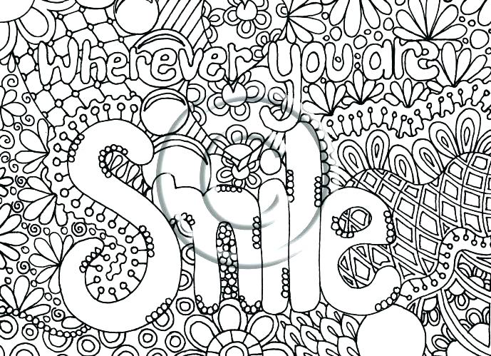 689x499 Abstract Coloring Pages For Adults Decorative Ornamental Peacock