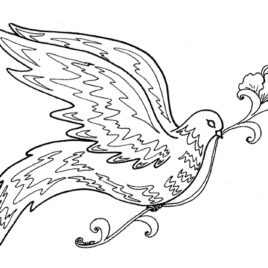 268x268 Coloring Pages For Adults Birds Archives