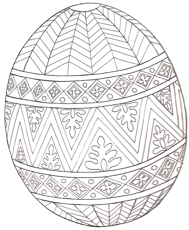Coloring Pages For Adults Easter