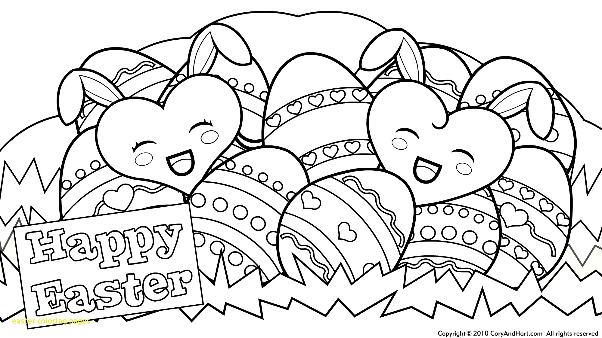 2000x1125 Easter Coloring Pages With Adult Easter Coloring Pages Depetta