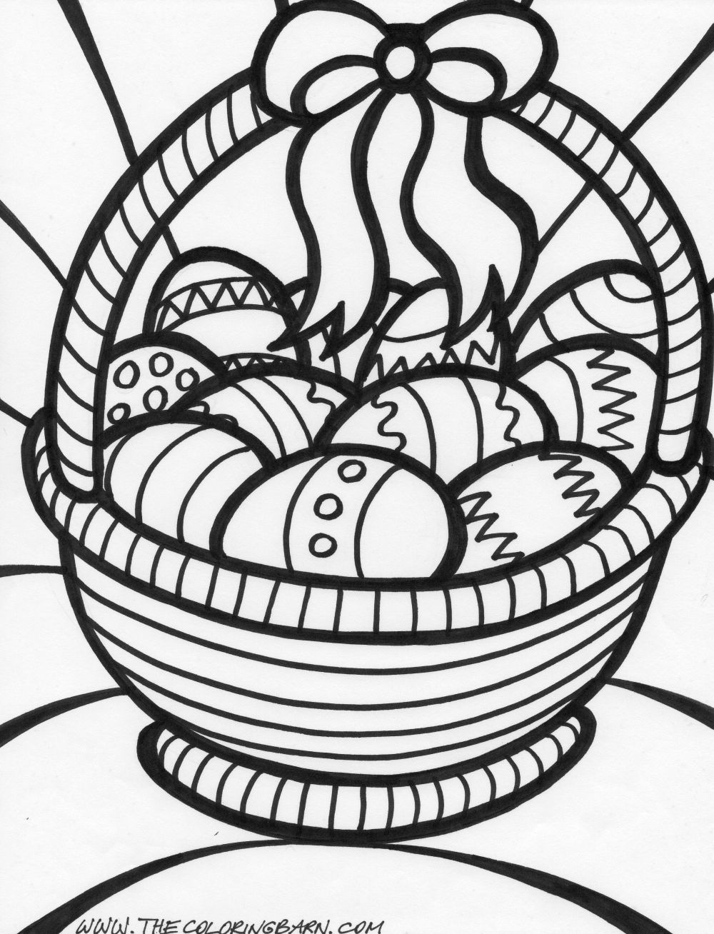 1000x1308 Easter Printable Coloring Pages