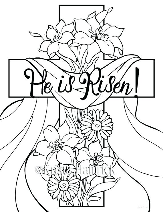 570x738 Easter Coloring Pages For Adults Coloring Collection