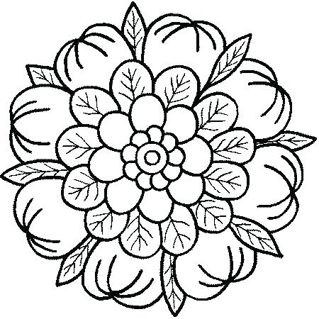 450x450 Easy Mandala Coloring Pages Idea Easy Mandala Coloring Pages