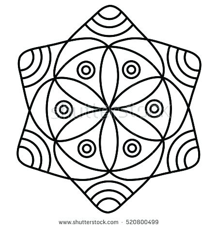 450x470 Easy Mandala Coloring Pages Plus Easy Mandala Coloring Pages