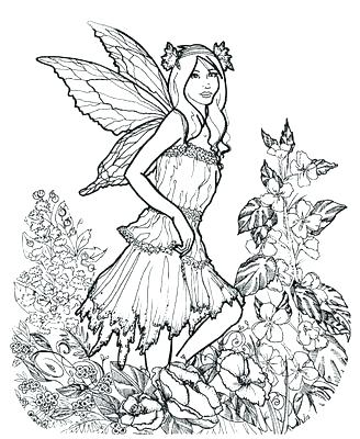 328x400 Adult Fairy Coloring Pages Adult Fairy Coloring Pages In Addition
