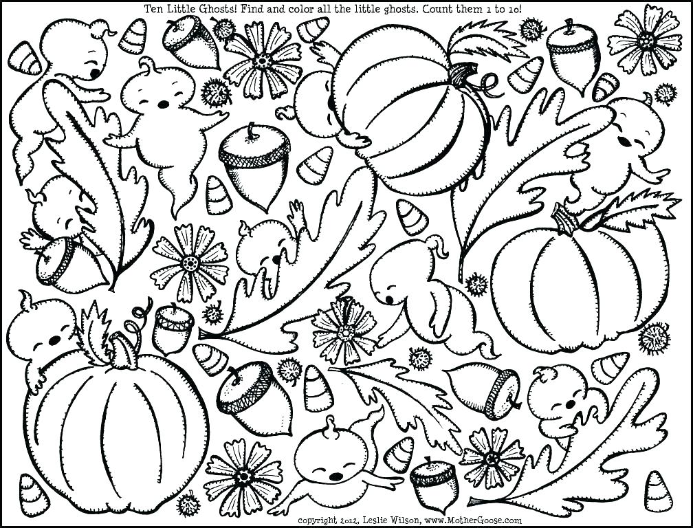 1008x768 Fall Leaves Coloring Pages For Kindergarten Leaves Coloring Pages