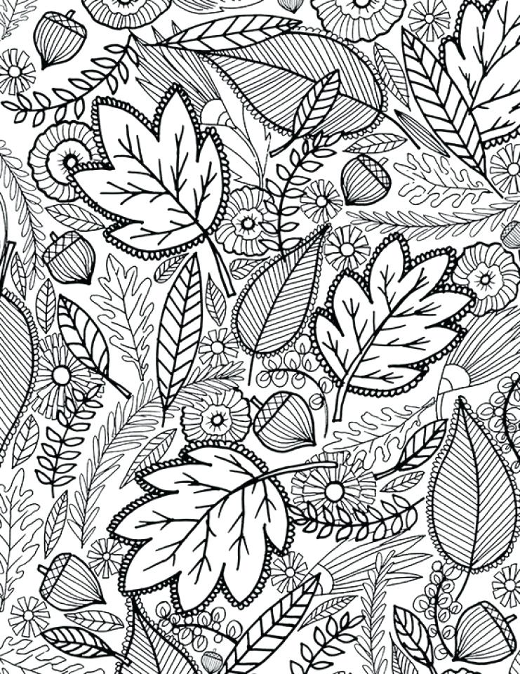 741x960 Simple Design Fall Coloring Pages For Adults Fall Coloring Pages