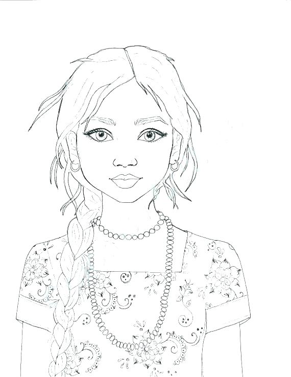 570x738 Fashion Coloring Pages To Print Fashion Coloring Pages Detail