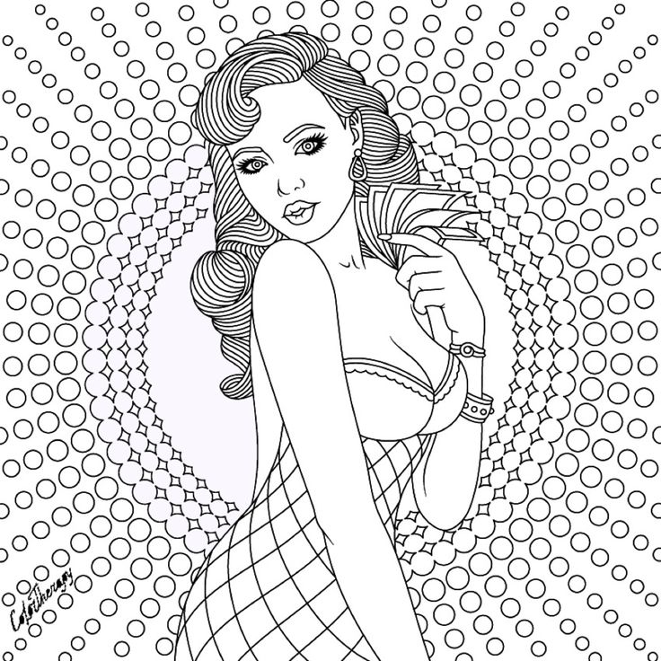 736x736 Best Fashion Coloring Pages For Adults Images