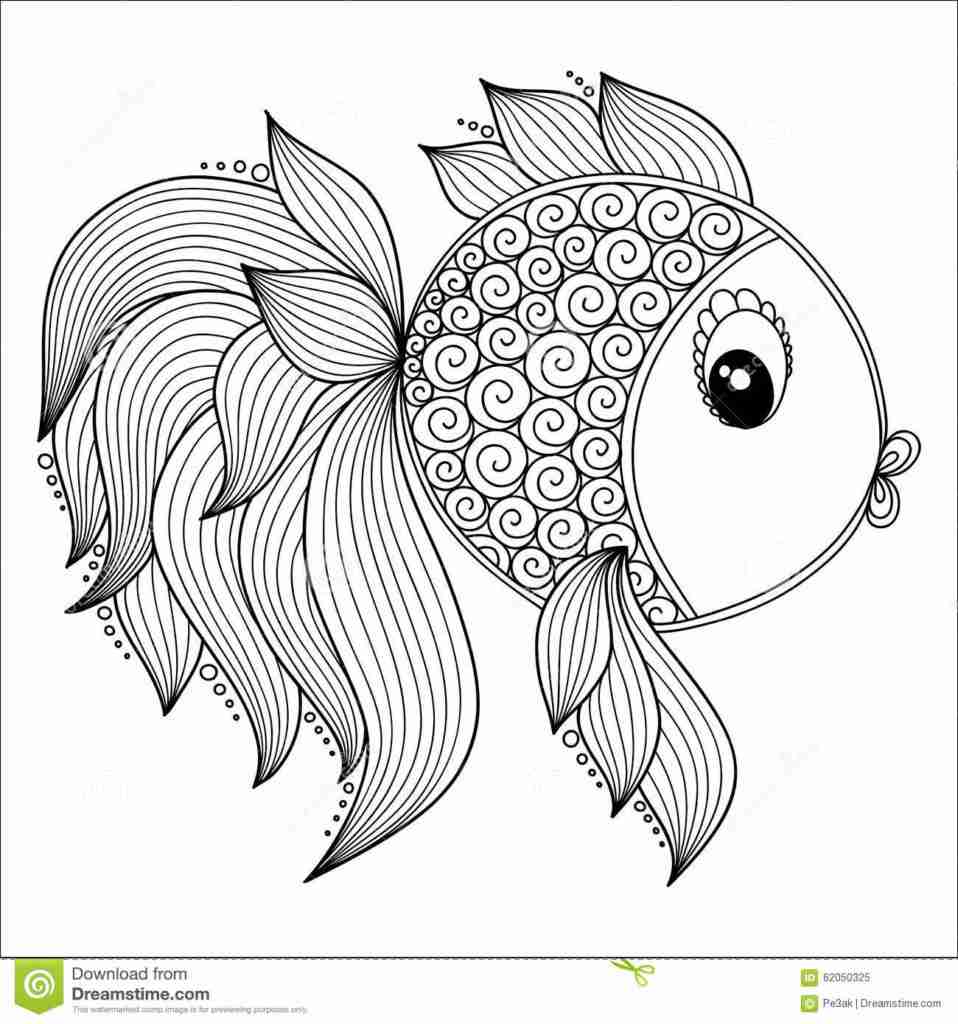 958x1024 Coloring Pages Adult Free Fish Realistic Within Olegratiy