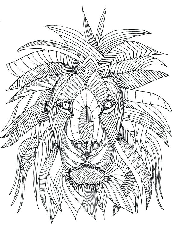 570x813 Top Rated Free Printable Coloring Pages For Adults Geometric
