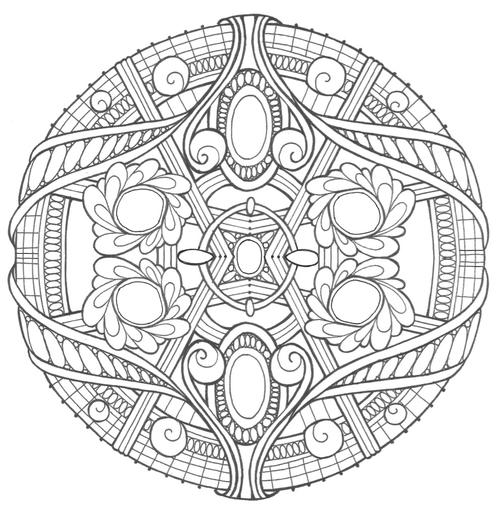500x517 Printable Adult Coloring Pages