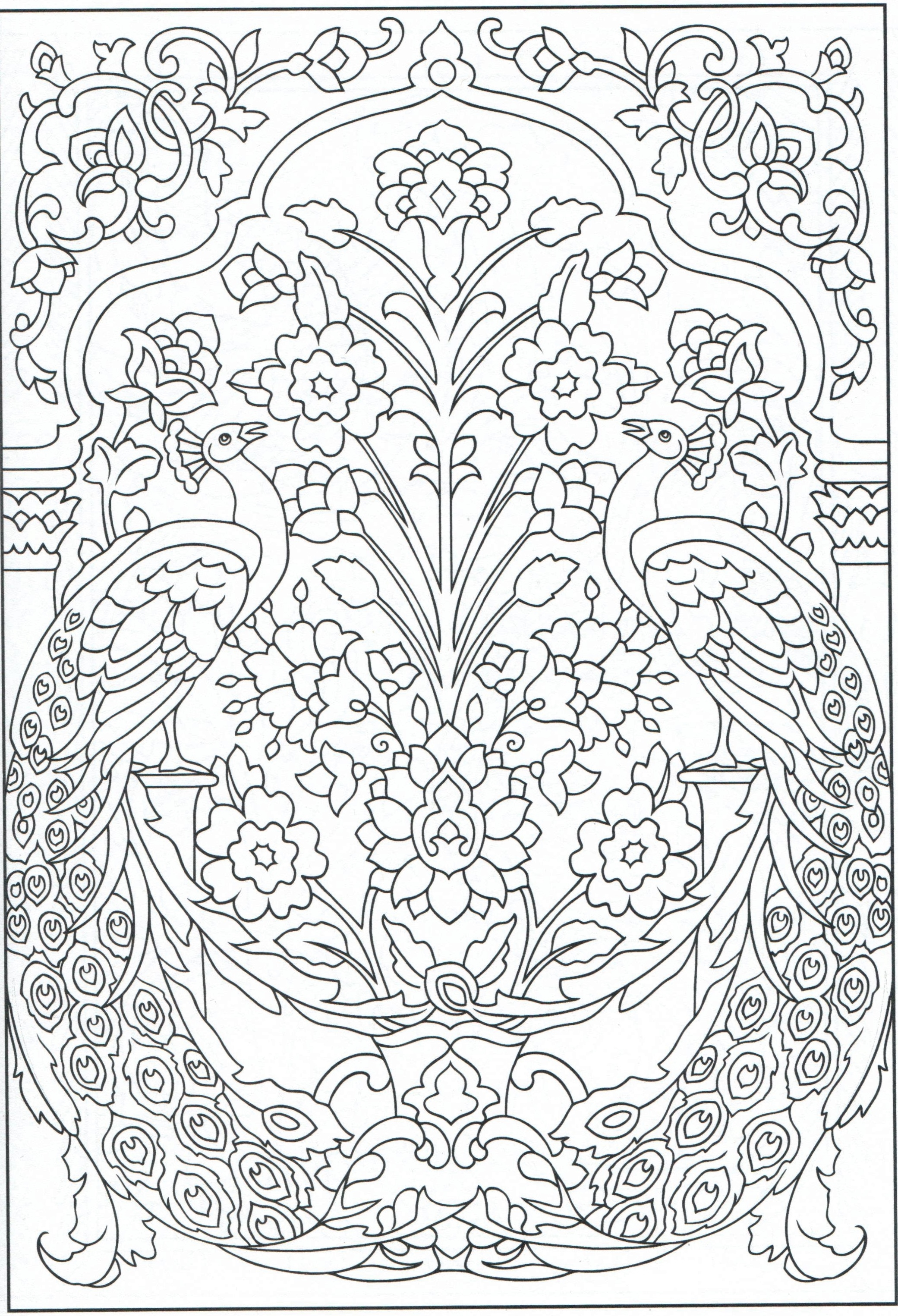 2081x3051 Special Dover Sampler Coloring Pages Publishin