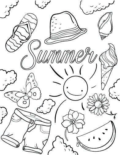 392x507 Free Coloring Pages Doodle Art Alley Beach Coloring Pages To Print