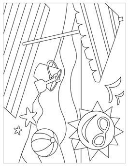 265x343 Free Printable Summer Coloring Pages Hallmark Ideas Inspiration