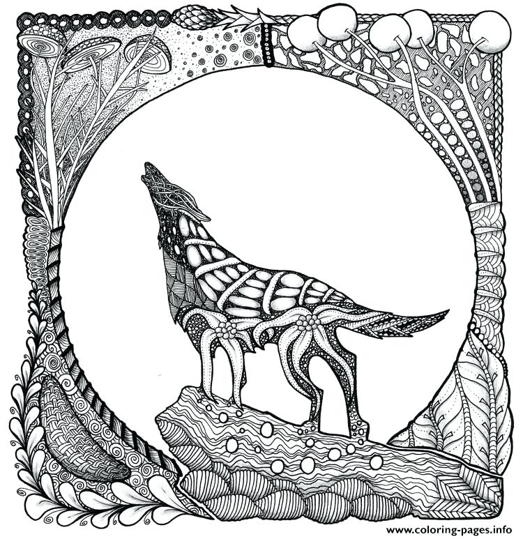750x773 Wolves Coloring Pages Free Wolves Coloring Pages For Adults Wolves