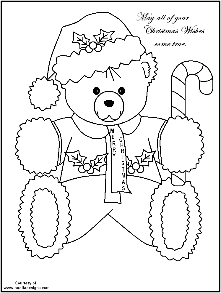 748x989 Free Printable Christmas Coloring Pages