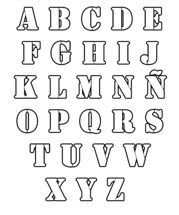 625x750 To Z Coloring Pages