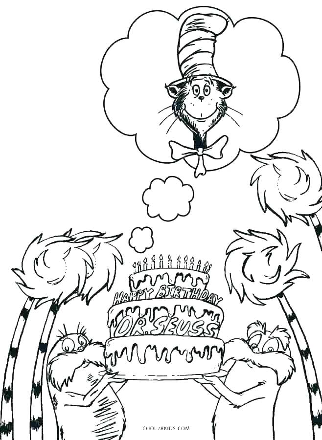 658x900 Coloring Pages Of Birthday Hats