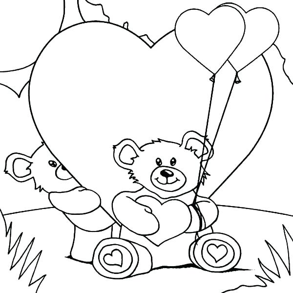 600x600 Amazing Stunning I Love My Boyfriend Coloring Pages New Teddy