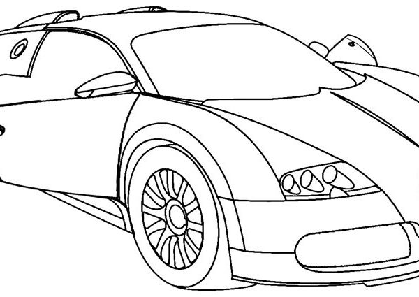 600x425 Printable Bugatti Coloring Pages For Kids Within