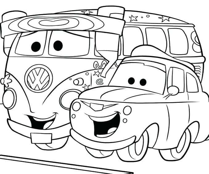 678x567 Car Printable Coloring Pages
