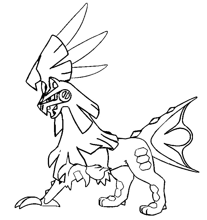 705x750 Coloring Pages Pokemon Sun And Moon Drawing