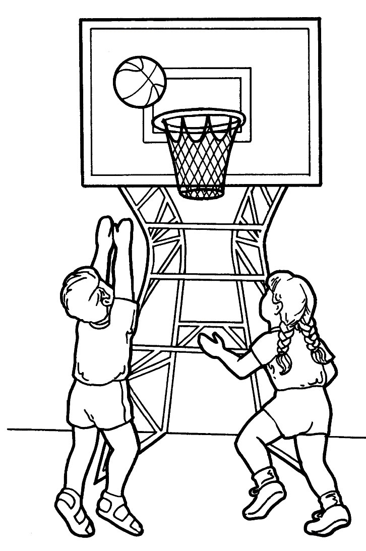 726x1093 Kids Sports Coloring Pages