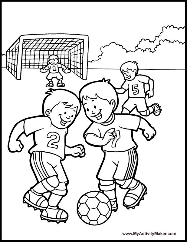 618x798 Sports Coloring Pages For Kids