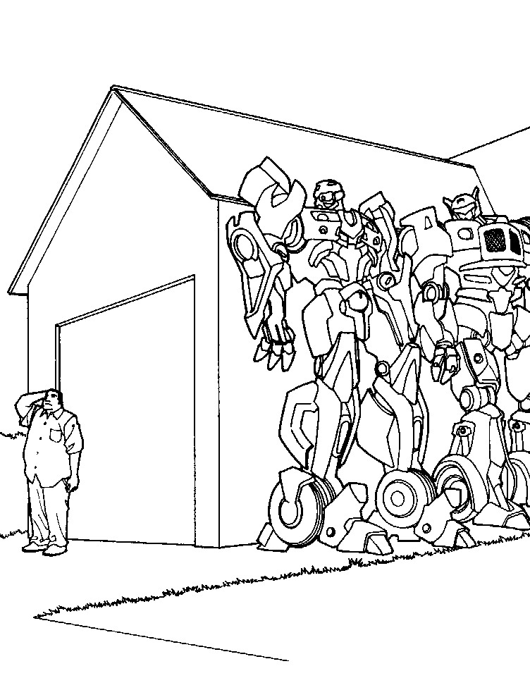 752x979 Kids N Coloring Pages Of Transformers