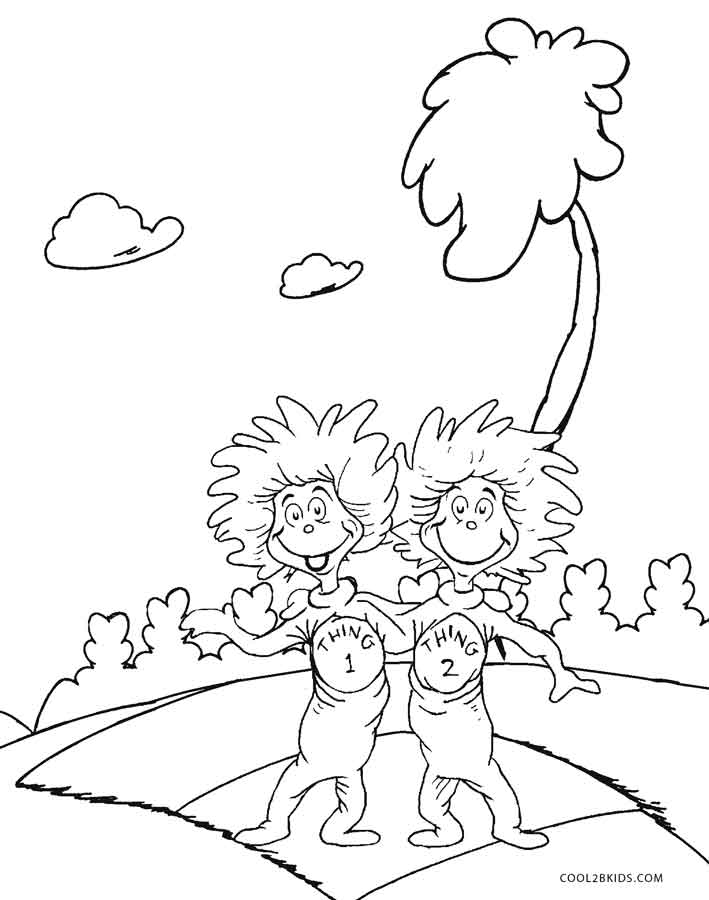 709x900 Free Printable Dr Seuss Coloring Pages For Kids