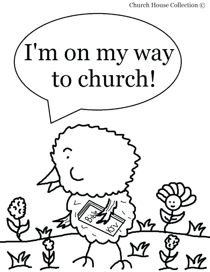 736x952 Church Coloring Pages To Print Free Printable Church Coloring