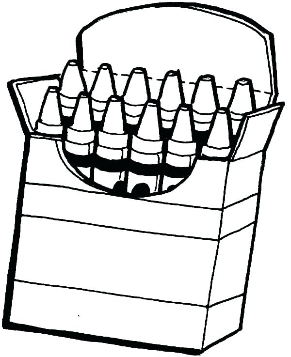 Coloring Pages For Crayons at GetDrawings | Free download