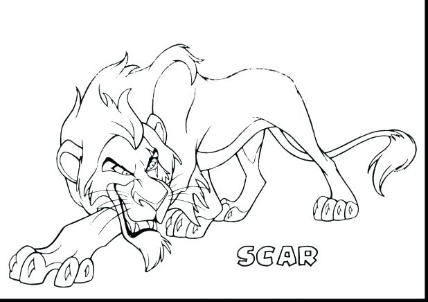 618x436 Printable Lion Coloring Pages Kids Lion Coloring Pages