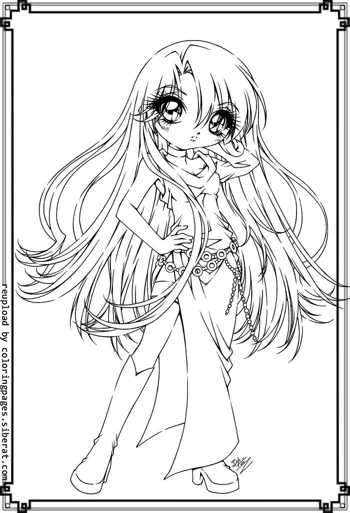 700x1024 Cute Anime Girls Coloring Pages Cute Anime Coloring Pages Cat