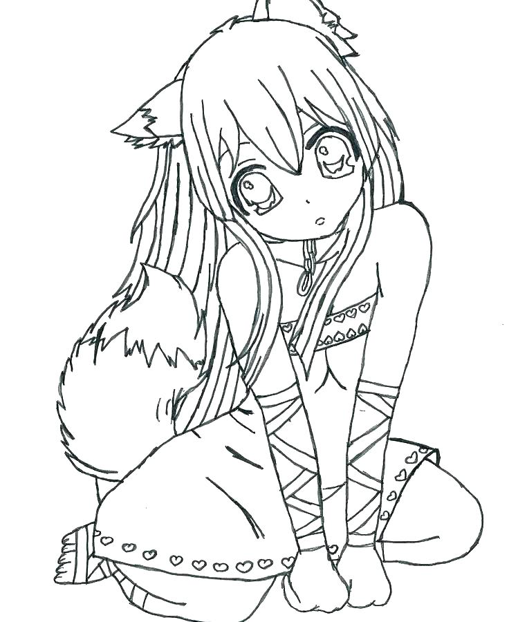 762x900 Cute Girl Coloring Pages Cartoon Girl Coloring Pages Cartoon Girl