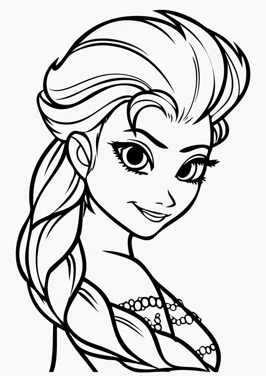 Coloring Pages For Girls Frozen