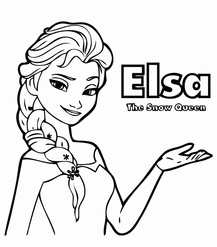 736x836 Print Elsa Kiss Colouring Page Coloring Pages Elsa Coloring Pages