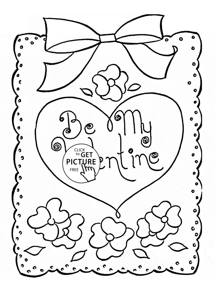 Coloring Pages For Girls Hearts