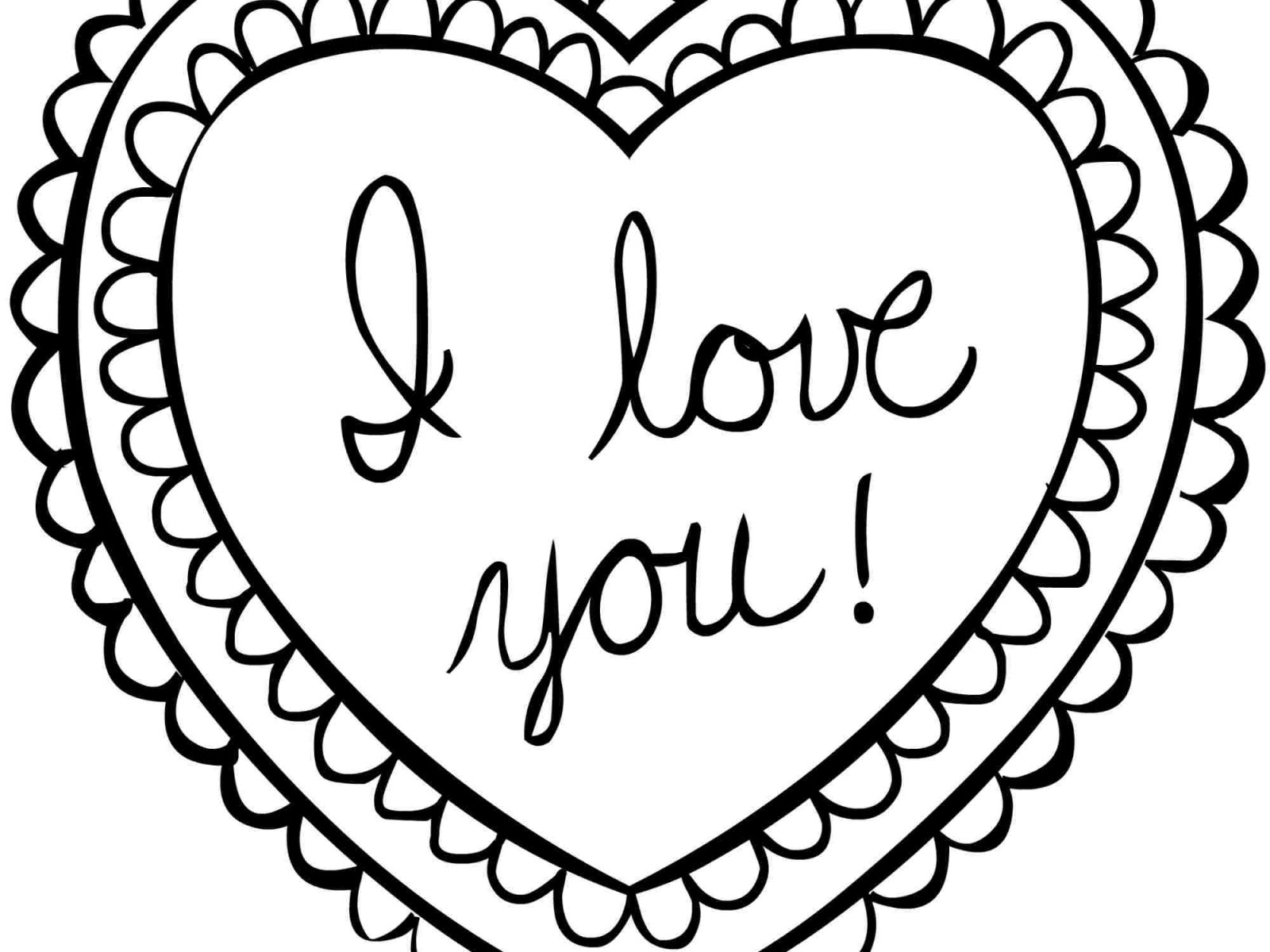 1600x1200 Emerging Coloring Pages Printables For Valentines Day Valentine