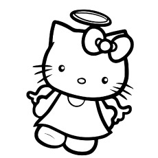 230x230 Top Free Printable Hello Kitty Coloring Pages Online
