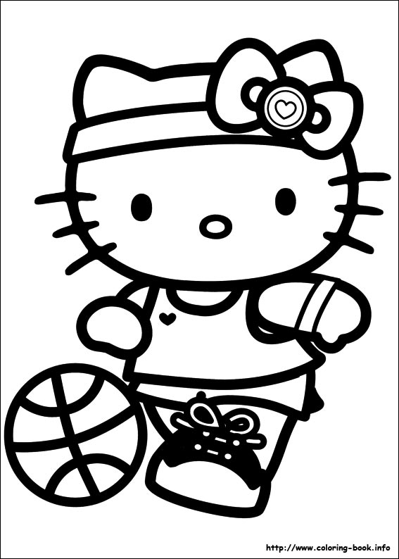 567x794 Pages Hello Kitty Coloring Pages On Coloring Book