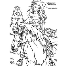 230x230 Top Free Printable Barbie Coloring Pages Online